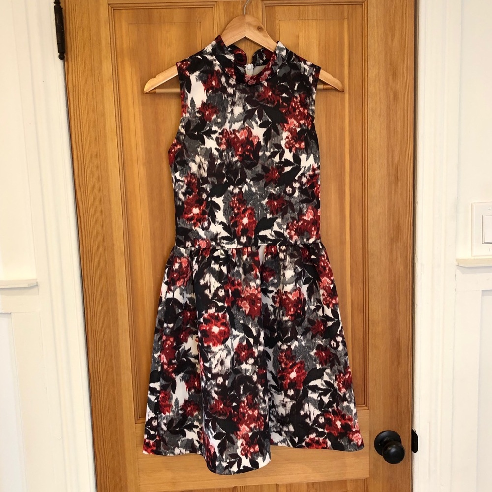 Lord & Taylor Fit and Flare Floral Dress